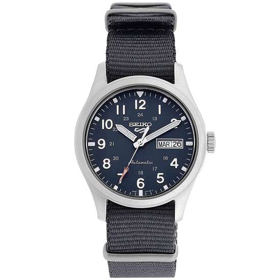 Seiko 5 Field Sports Style Grey SRPG31K1 SRPG31 SRPG31K Nylon Mechanical Watch
