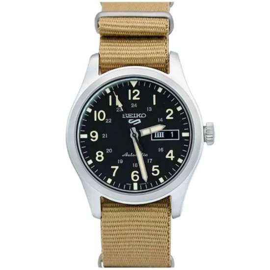 Seiko 5 Sports Field Khaki Nylon SRPG35 SRPG35K SRPG35K1 Watch