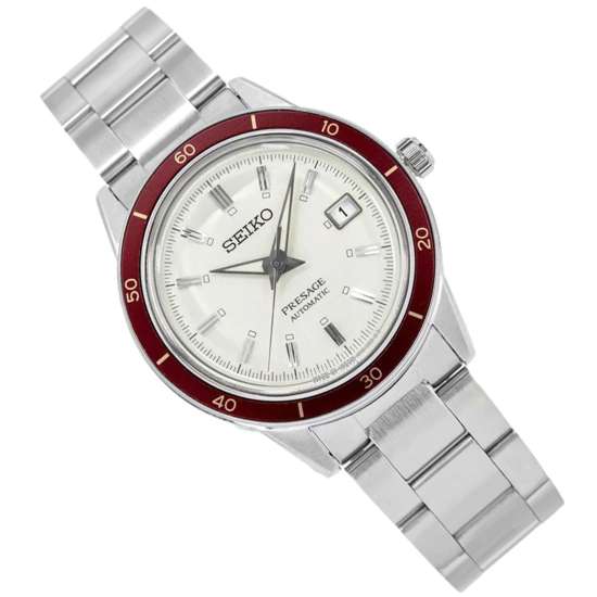 Seiko Style 60s Presage SRPH93 SRPH93J1 SRPH93J Mechanical Watch