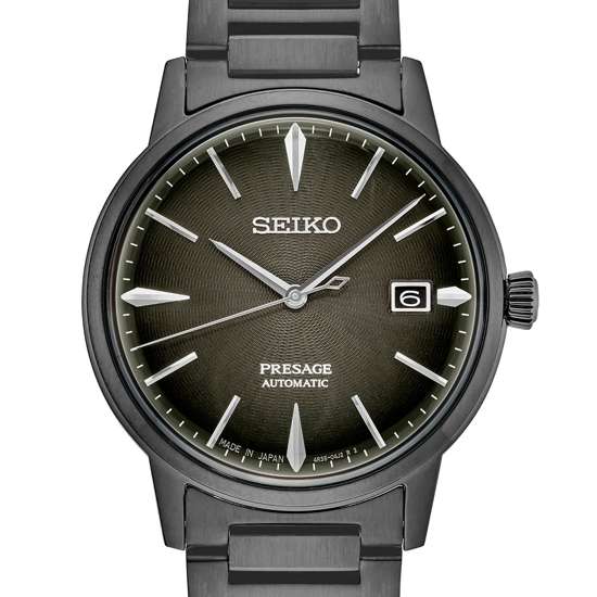Seiko Presage Cocktail Time Black SRPJ15J1 SRPJ15 SRPJ15J Mechanical Watch