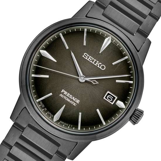 Seiko Presage Cocktail Time Black SRPJ15J1 SRPJ15 SRPJ15J Mechanical Watch