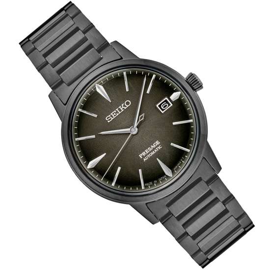 Seiko Presage Cocktail Time Black SRPJ15J1 SRPJ15 SRPJ15J Mechanical Watch