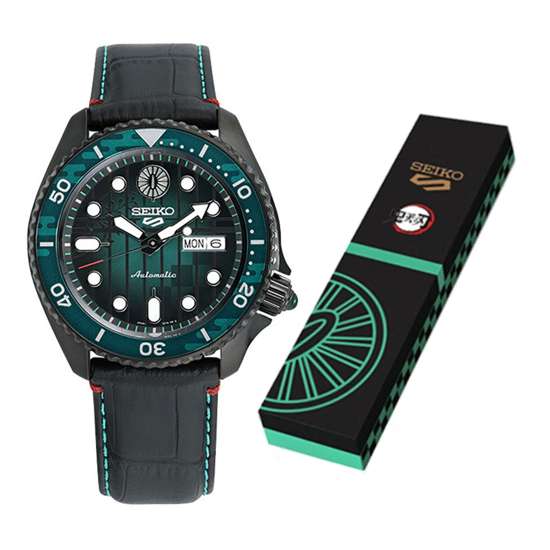 Seiko Demon Slayer Tanjiro Kamado SRPJ23K1 SRPJ23 SRPJ23K Limited Edition Watch