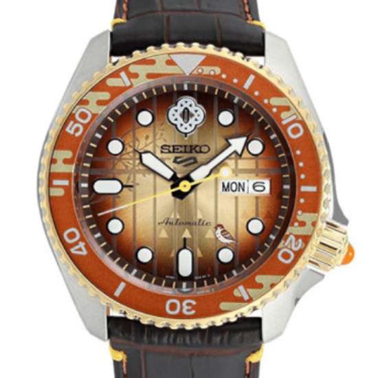 Seiko Demon Slayer Zenitsu Agatsuma SRPJ24K1 SRPJ24 SRPJ24K Limited Edition Watch