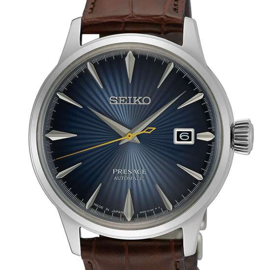 Seiko Presage SRPG25J1 SRPG25 SRPG25J Leather Watch