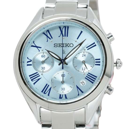 Seiko Lukia Womens SRWZ05P1 SRWZ05 SRWZ05P Quartz Chronograph Watch