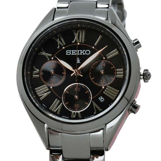 Seiko Lukia Womens SRWZ17P1 SRWZ17 SRWZ17P Quartz Chronograph Watch