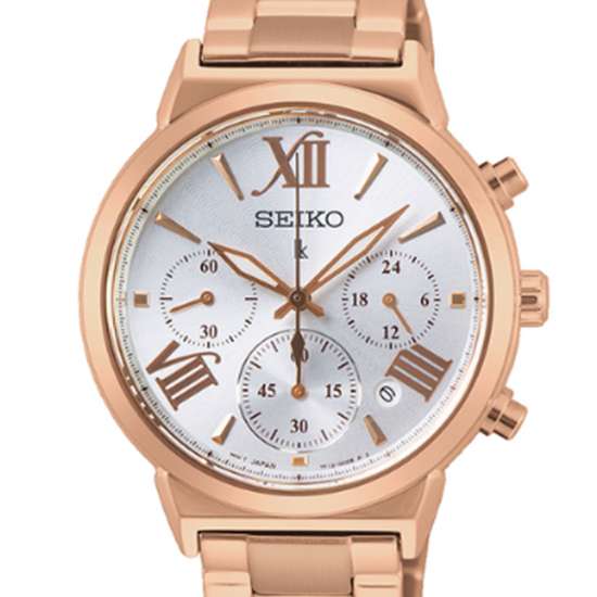 Seiko Lukia Womens SRWZ66P1 SRWZ66 SRWZ66P Quartz Chronograph Watch