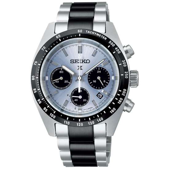 Seiko Ice Blue Panda SSC909 SSC909P1 SSC909P Prospex Crystal Trophy Watch