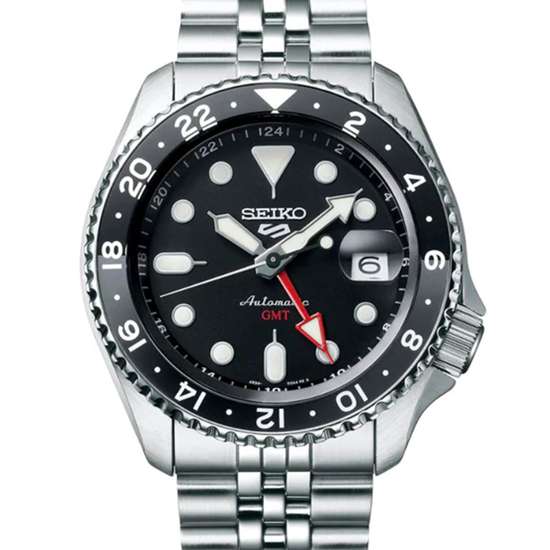Seiko 5 Sports GMT Black Dial SSK001 Automatic Watch