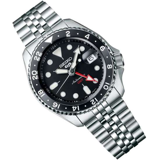 Seiko 5 Sports GMT Black Dial SSK001 Automatic Watch