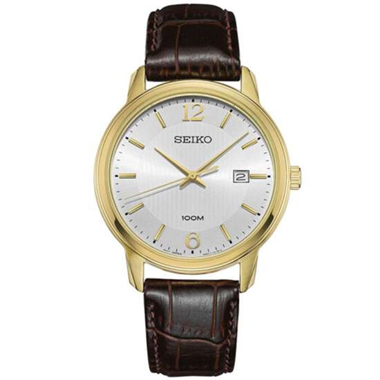 Seiko Neo Classic SUR266P1 SUR266 SUR266P Male Leather Watch