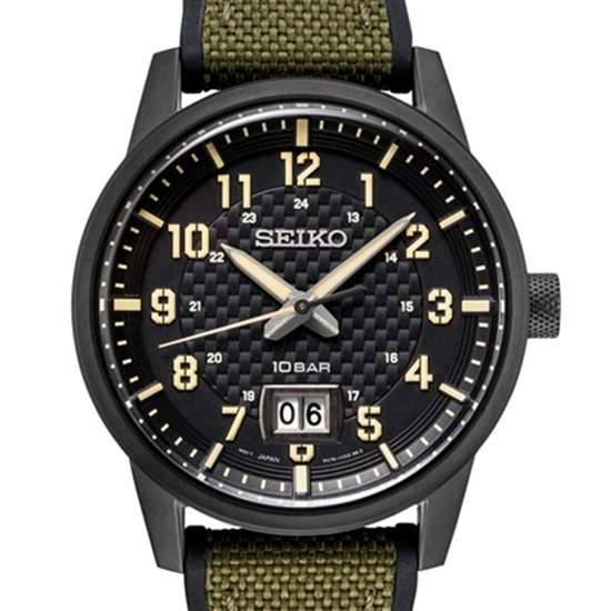 Seiko Neo Conceptual Military Sports Watch SUR325 SUR325P SUR325P1
