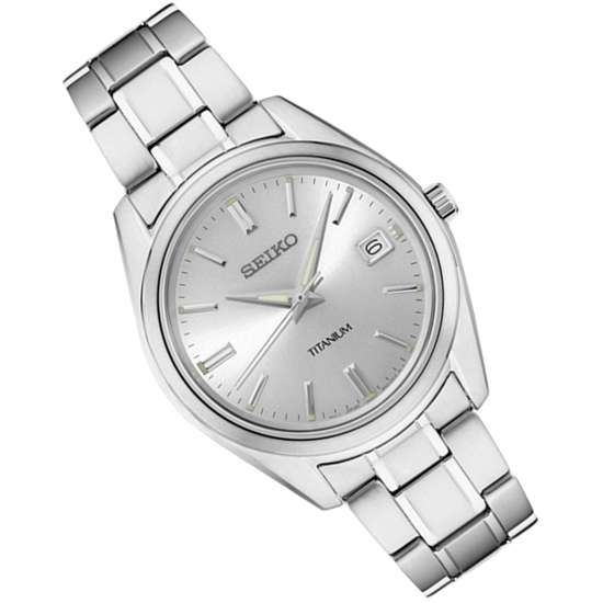 Seiko Titanium SUR369P1 SUR369 SUR369P Quartz Male watch