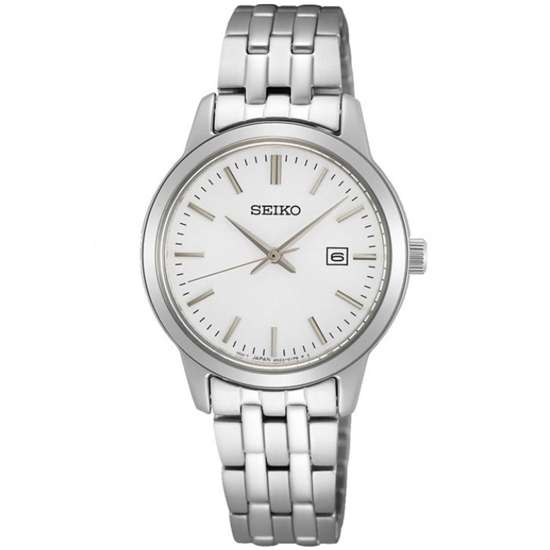 Seiko Quartz Ladies SUR405P1 SUR405 SUR405P Stainless Steel Watch