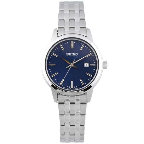 Seiko Quartz Ladies SUR407P1 SUR407 SUR407P Stainless Steel Watch