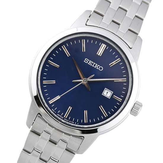 Seiko Quartz Ladies SUR407P1 SUR407 SUR407P Stainless Steel Watch