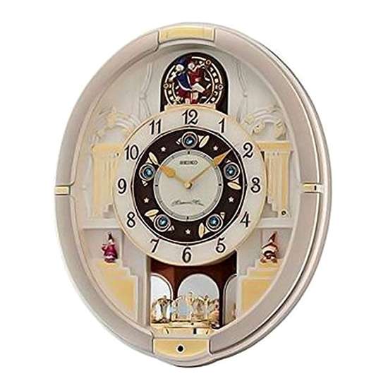 Seiko Melodies in Motion Wall Clock QXM290 QXM290S
