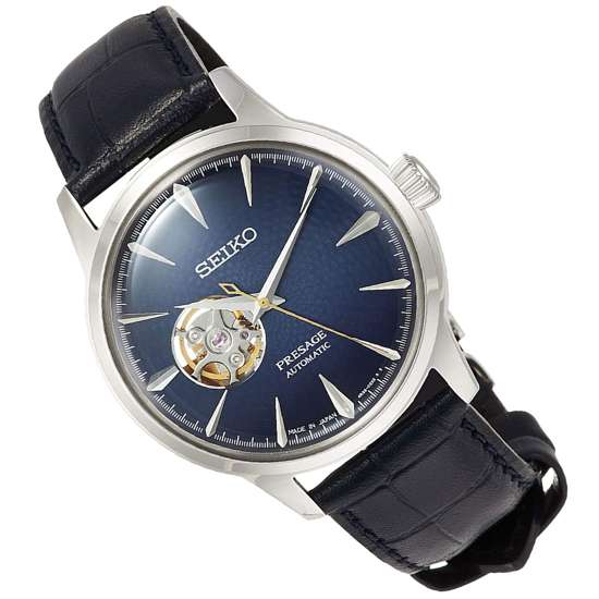 Seiko Cocktail Time SARY155 SSA405 SSA405J SSA405J1 Blue Moon Watch
