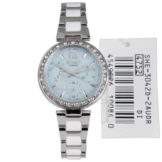 Casio Sheen Swarovski Watch SHE-3042D-2 SHE-3042D-2A