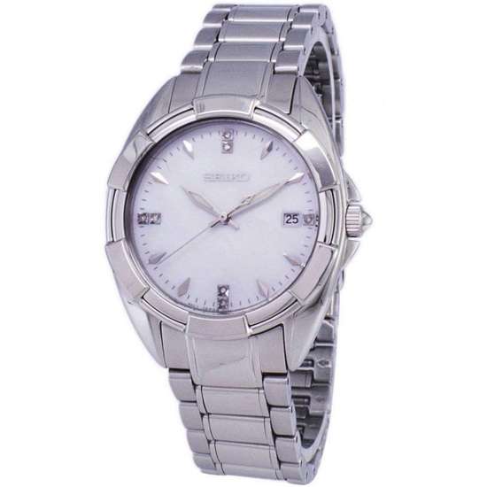 Seiko Womens Diamond Accent Watch SKK885 SKK885P1