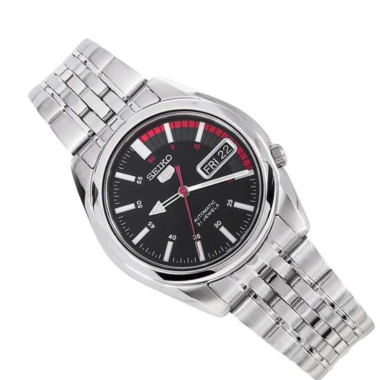Seiko 5 Automatic Mens 21 Jewels Watch SNK375K1 SNK375K SNK375