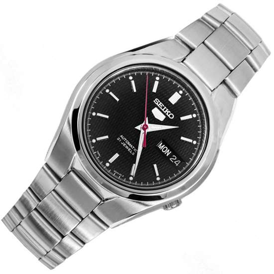 Seiko 5 Automatic Black Dial Mens Watch SNK607K1 SNK607K SNK607