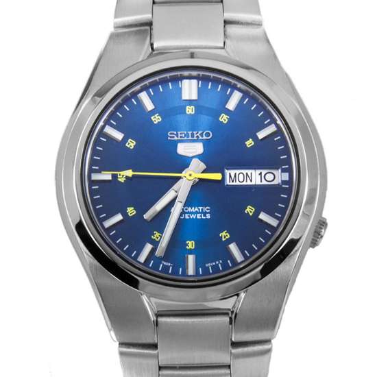 Seiko 5 Automatic Blue Dial Mens Watch SNK615K1 SNK615K SNK615