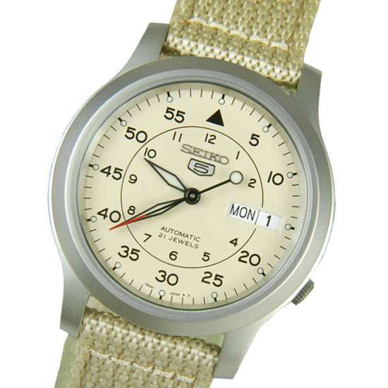 Seiko Automatic Military watch SNK803K