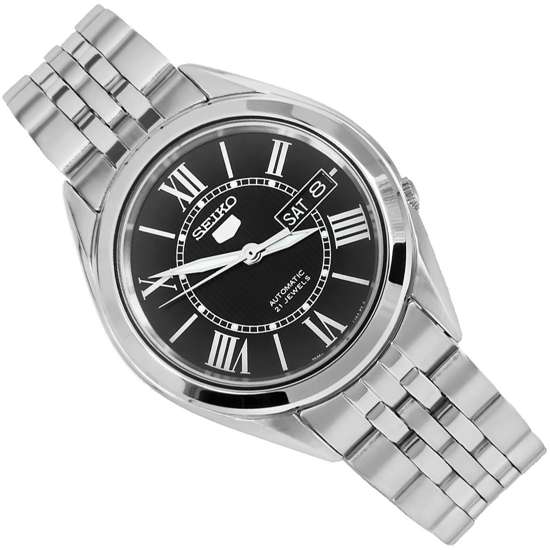Seiko 5 Roman Numbers Stainless Watch SNKL35K1 SNKL35K SNKL35