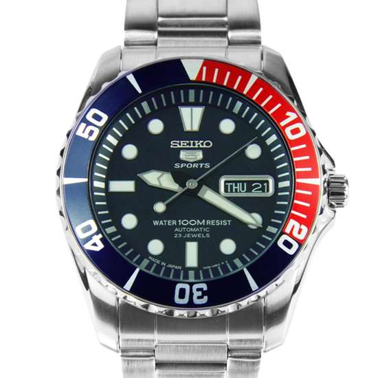 SNZF15J1 SNZF15J SNZF15 Seiko 5 Sports Automatic Watch