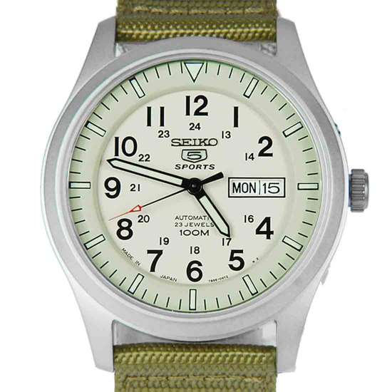 Seiko 5 SNZG07J1 Sport Automatic 100m Mens SNZG07