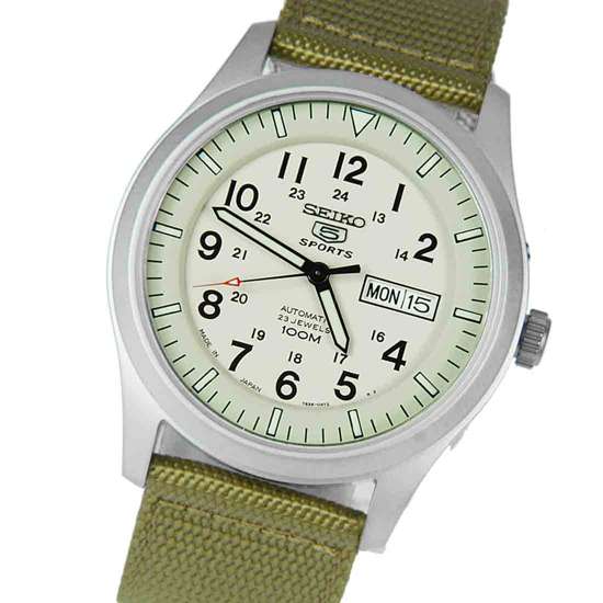 Seiko 5 SNZG07J1 Sport Automatic 100m Mens SNZG07