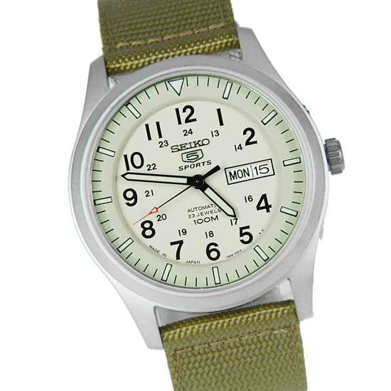 Seiko 5 SNZG07J1 Sport Automatic 100m Mens SNZG07