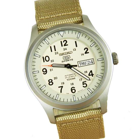 Seiko 5 Sports Gents Automatic Watch SNZG07K1 SNZG07