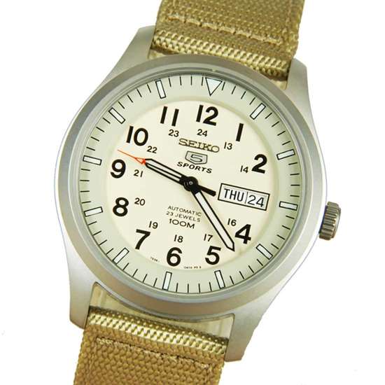 Seiko 5 Sports Gents Automatic Watch SNZG07K1 SNZG07