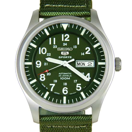 Seiko 5 Military Automatic Sports SNZG09J1 SNZG09J SNZG09