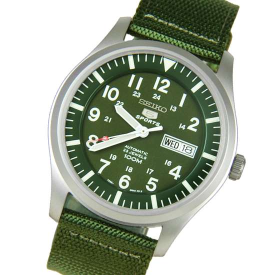 Seiko 5 Military Automatic Sports SNZG09K1