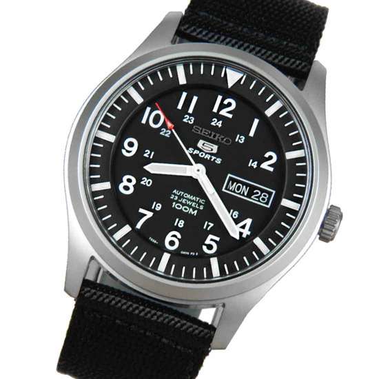 Seiko 5 100m Watches SNZG15K