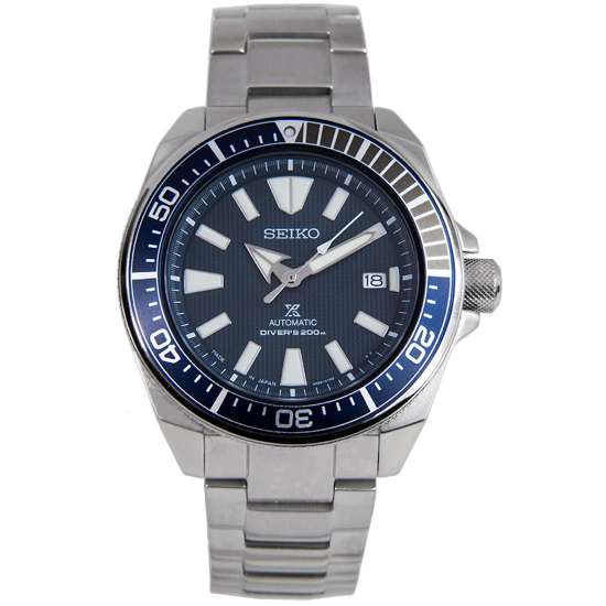 Seiko Prospex Samurai Blue Dial Watch SRPB49J1 SRPB49J SRPB49
