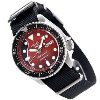 Seiko 5 Red Special SRPE83K1 SRPE83K Automatic Limited Edition Legendary Brian May Watch