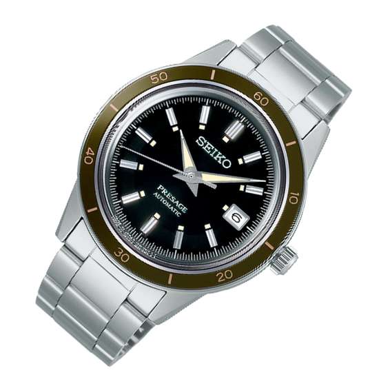 Seiko Style 60s Presage SRPG07 SRPG07J1 SRPG07J Mechanical Watch