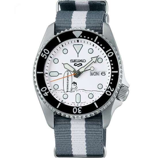Seiko 5 Sports Snoopy SRPK25K1 SRPK25 SRPK25K Limited Edition Watch