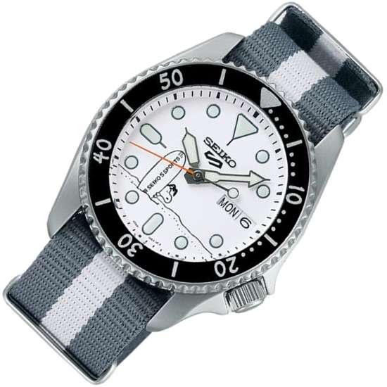 Seiko SRPK25K1 SRPK25 SRPK25K X Peanuts Surfboard Watch