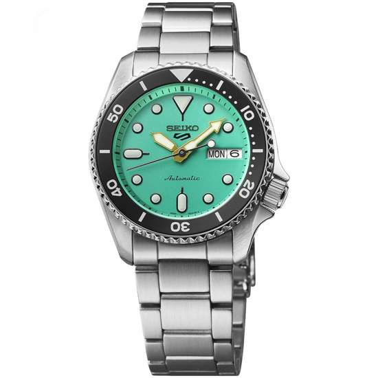 Seiko 5 Sports SBSA229 SKX Style Mint Green Dial Automatic JDM Watch
