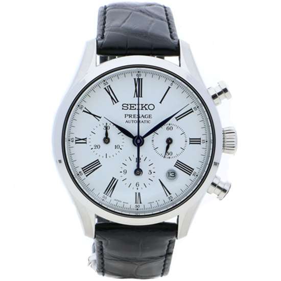 Seiko Presage Enamel SARK013 SRQ023 SRQ023J SRQ023J1 Chrono Watch