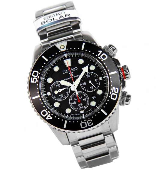 Seiko Solar Chronograph Diver SSC015P1