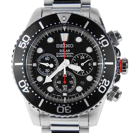 Seiko Solar Chronograph Diver SSC015P1