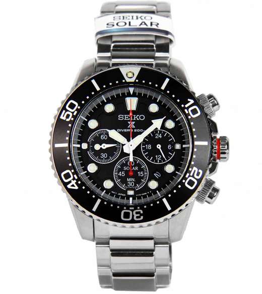 Seiko Solar Chronograph Diver SSC015P1