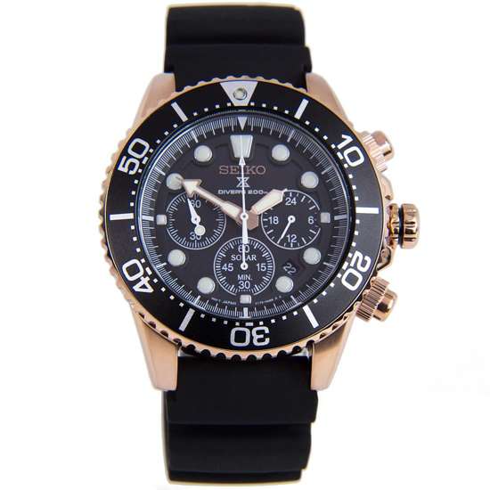 Seiko Solar Chronograph Diver Watch SSC618P1 SSC618